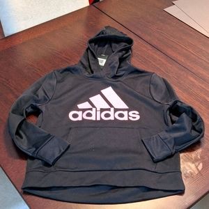 Nwt: girls black Adidas hoodie